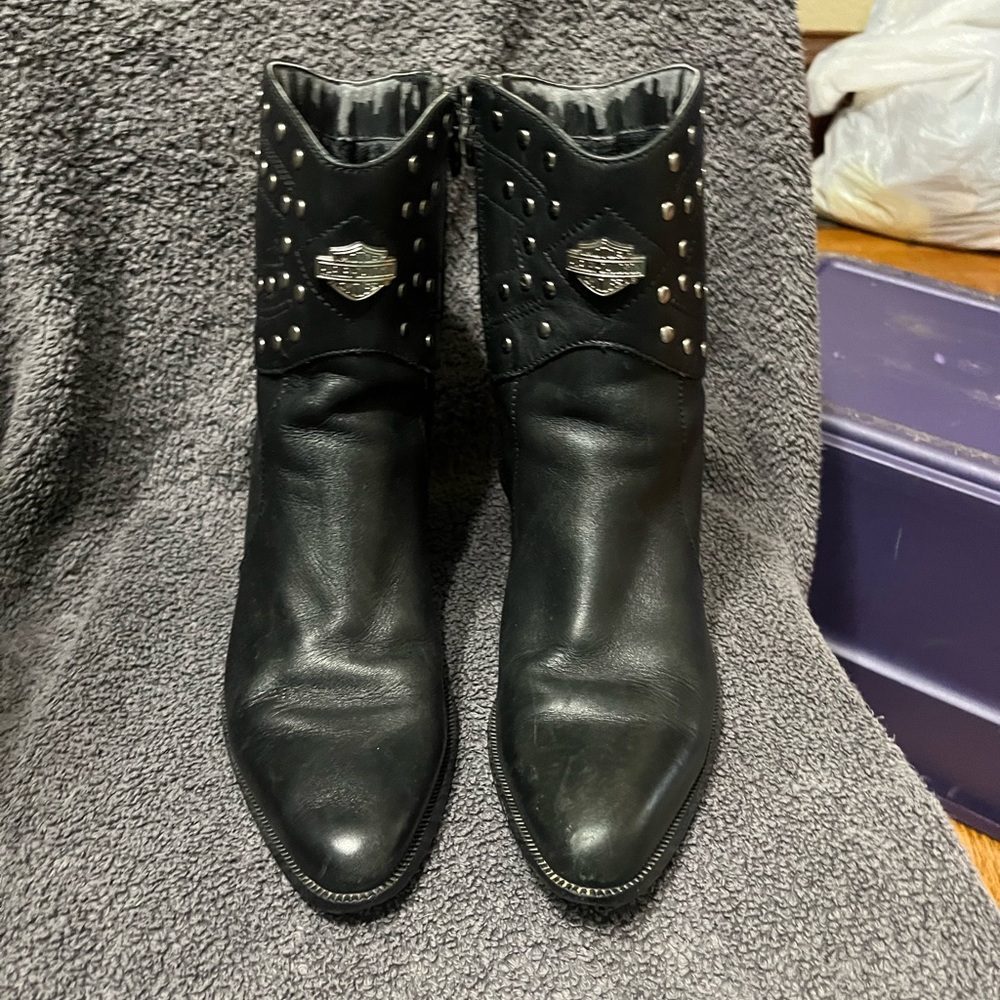 Harley Davidson Boots Preowned Woman’s Sz 8